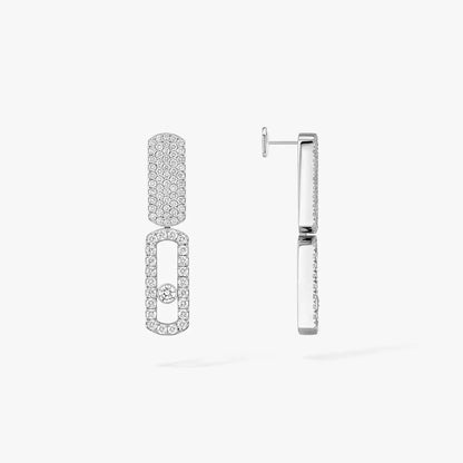 [ Moco ]Imperial Move SM Diamond Earrings