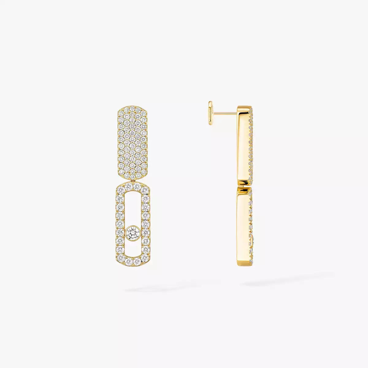 [ Moco ]Imperial Move SM Diamond Earrings