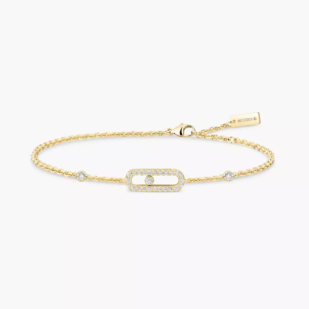 [ Moco ]Move Uno Diamond Bracelet