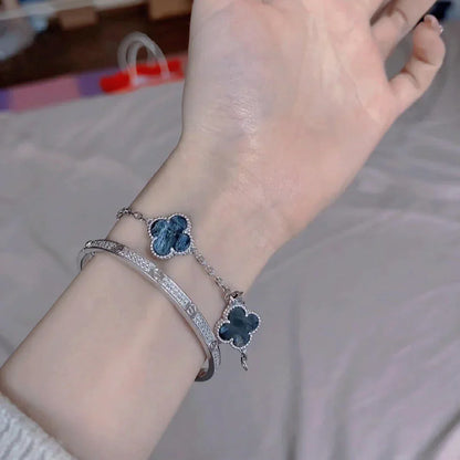 [Moco]New CLOVER 5 MOTIF PIETERSITE BRACELET COLLECTION