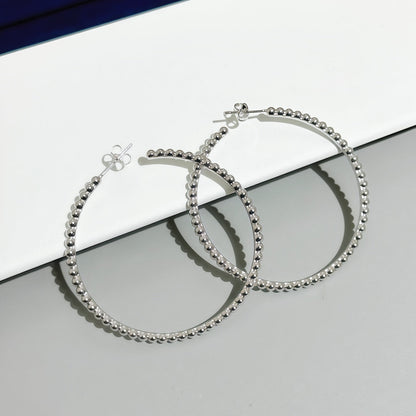 [Moco ] SMOOTH BEAD STUD EARRINGS