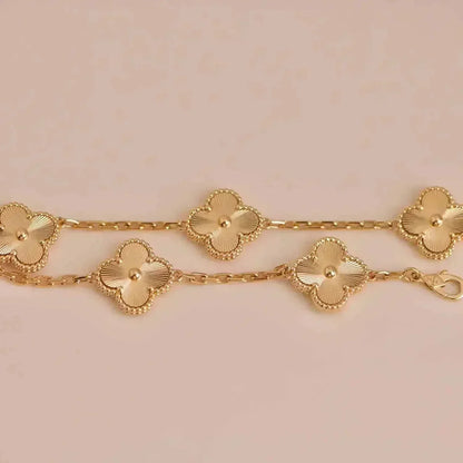 [Moco]New  CLOVER 5 MOTIF LASER BRACELET COLLECTION