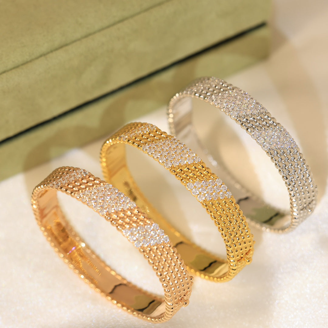 [Moco ]  FIVE-ROW DIAMOND BRACELET