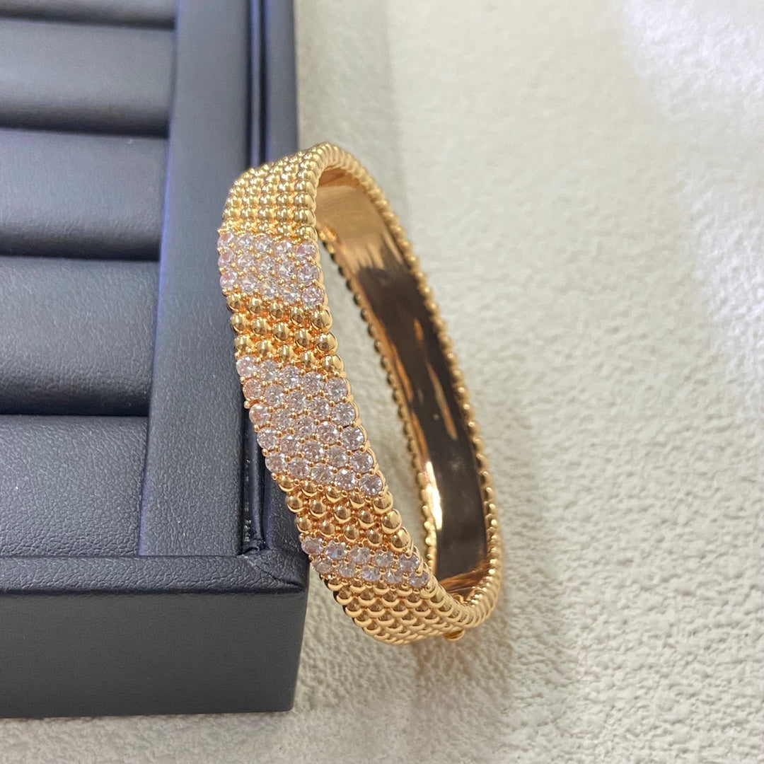 [Moco ]  FIVE-ROW DIAMOND BRACELET