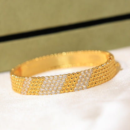 [Moco ]  FIVE-ROW DIAMOND BRACELET