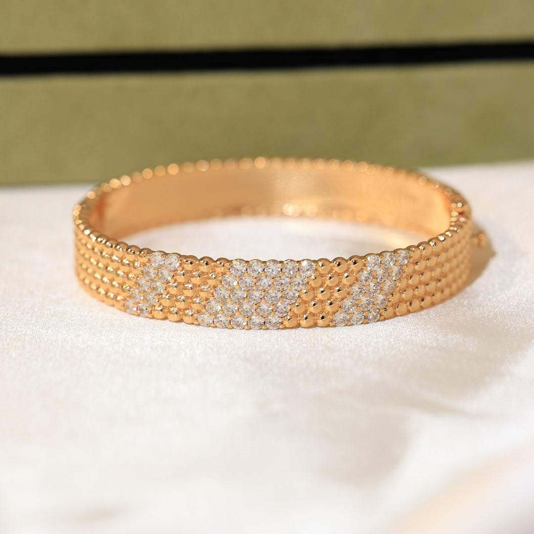 [Moco ]  FIVE-ROW DIAMOND BRACELET