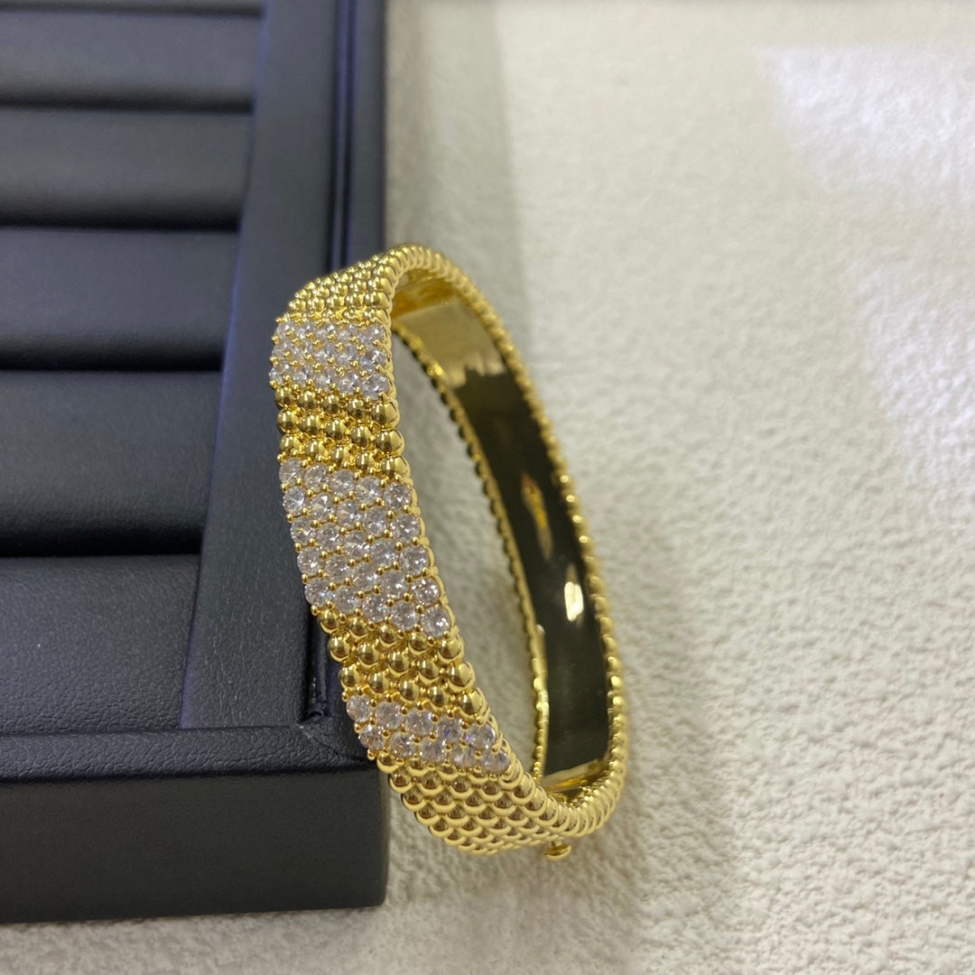 [Moco ]  FIVE-ROW DIAMOND BRACELET