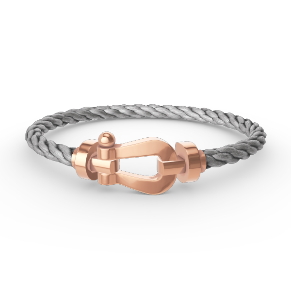 ¡®Moco¡¯FORCE LARGE HORSESHOE NO DIAMOND BRACELET ROSE GOLD