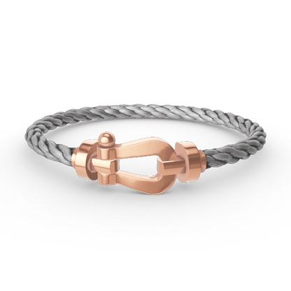 ¡®Moco¡¯FORCE LARGE HORSESHOE NO DIAMOND BRACELET ROSE GOLD