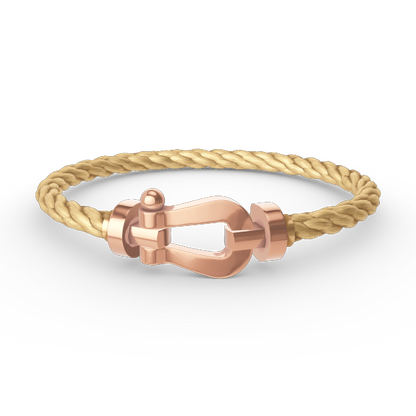 ¡®Moco¡¯FORCE LARGE HORSESHOE NO DIAMOND BRACELET ROSE GOLD