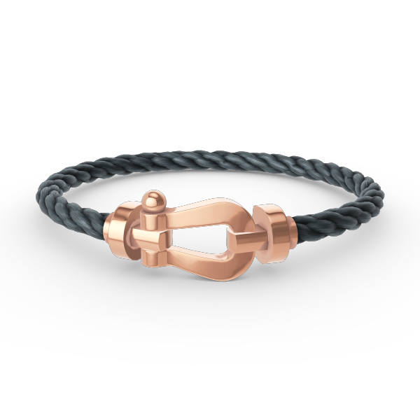 ¡®Moco¡¯FORCE LARGE HORSESHOE NO DIAMOND BRACELET ROSE GOLD