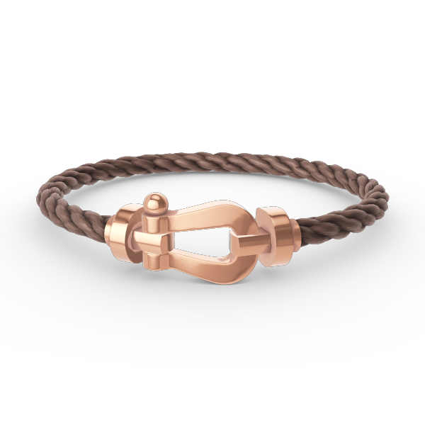 ¡®Moco¡¯FORCE LARGE HORSESHOE NO DIAMOND BRACELET ROSE GOLD