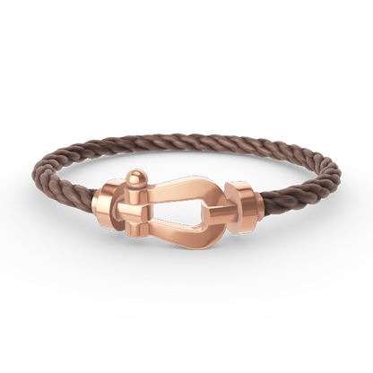 ¡®Moco¡¯FORCE LARGE HORSESHOE NO DIAMOND BRACELET ROSE GOLD
