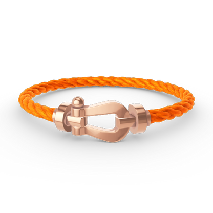 ¡®Moco¡¯FORCE LARGE HORSESHOE NO DIAMOND BRACELET ROSE GOLD