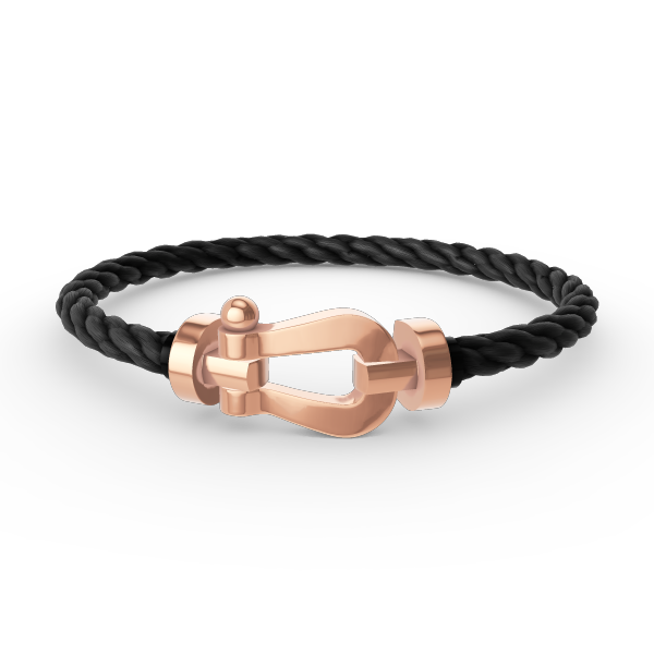 ¡®Moco¡¯FORCE LARGE HORSESHOE NO DIAMOND BRACELET ROSE GOLD
