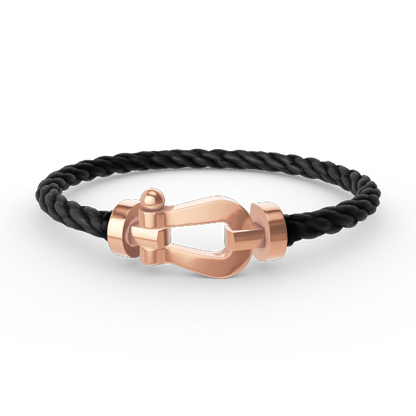 ¡®Moco¡¯FORCE LARGE HORSESHOE NO DIAMOND BRACELET ROSE GOLD