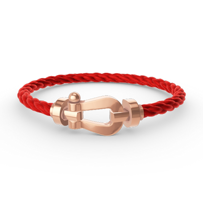 ¡®Moco¡¯FORCE LARGE HORSESHOE NO DIAMOND BRACELET ROSE GOLD