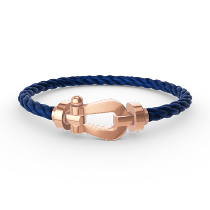 ¡®Moco¡¯FORCE LARGE HORSESHOE NO DIAMOND BRACELET ROSE GOLD