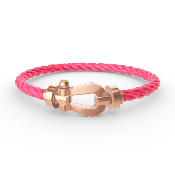 ¡®Moco¡¯FORCE LARGE HORSESHOE NO DIAMOND BRACELET ROSE GOLD
