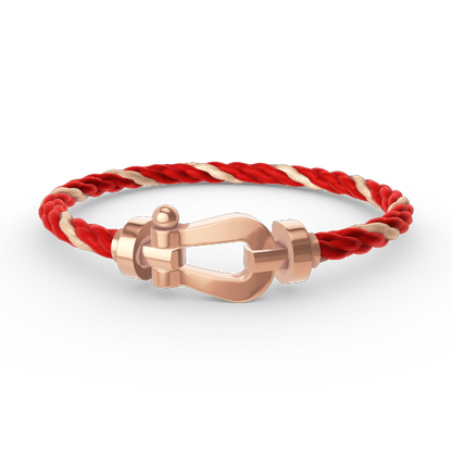 ¡®Moco¡¯FORCE LARGE HORSESHOE NO DIAMOND BRACELET ROSE GOLD