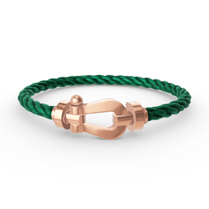 ¡®Moco¡¯FORCE LARGE HORSESHOE NO DIAMOND BRACELET ROSE GOLD