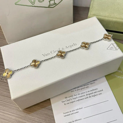 [Moco]New  CLOVER 5 MOTIF LASER BRACELET COLLECTION