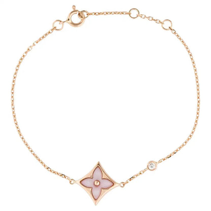 ¡®Moco¡¯STAR 1 DIAMOND PINK GOLD BRACELET