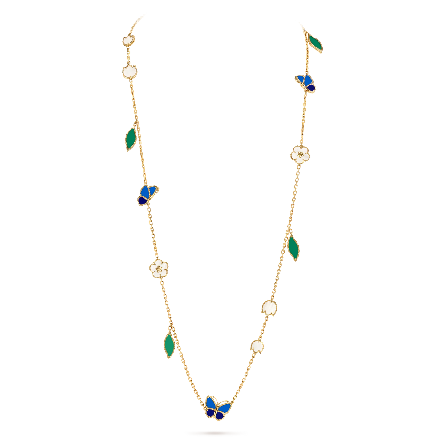 [Moco] 26 NEW CLOVER 15 MOTIFS LUCKY NECKLACE