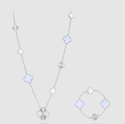 [¡®Moco¡¯] 25 NEW CLOVER 15 MOTIFS PURPLE CHALCEDONY