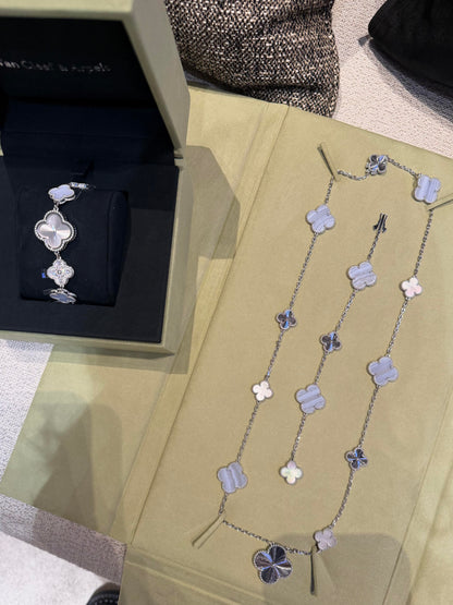[¡®Moco¡¯] 25 NEW CLOVER 15 MOTIFS PURPLE CHALCEDONY