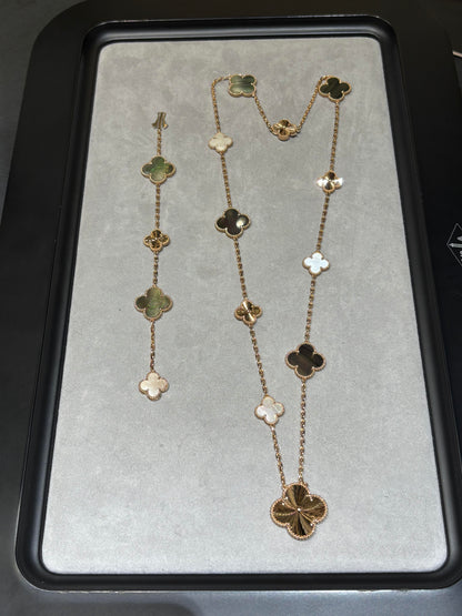 [¡®Moco¡¯] 25 NEW CLOVER 15 MOTIFS GRAY MOTHER-OF-PEARL