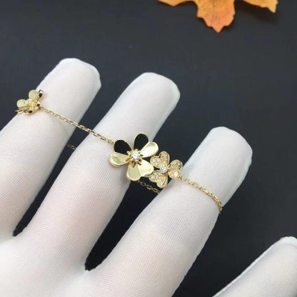 ¡®Moco¡¯FRIVOLE GOLD 5 FLOWERS BRACELET