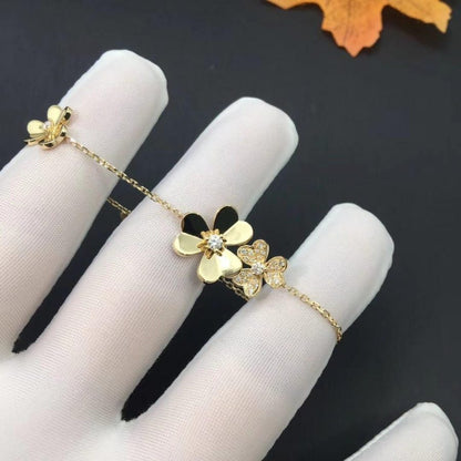 ¡®Moco¡¯FRIVOLE GOLD 5 FLOWERS BRACELET