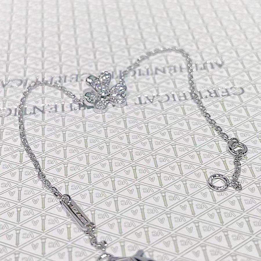¡®Moco¡¯FRIVOLE SILVER FLOWER DIAMOND BRACELET