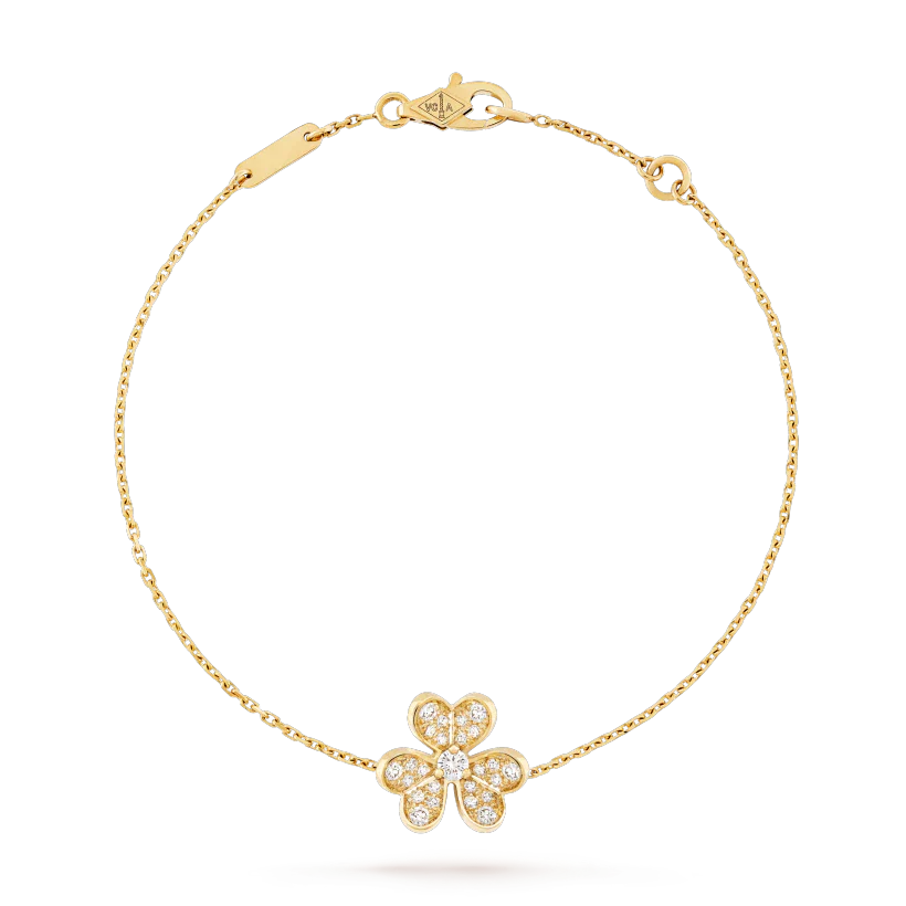 ¡®Moco¡¯FRIVOLE GOLD FLOWER DIAMOND BRACELET
