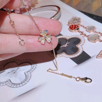 ¡®Moco¡¯FRIVOLE GOLD FLOWER DIAMOND BRACELET