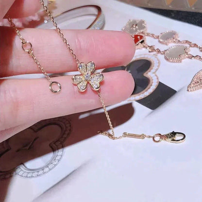¡®Moco¡¯FRIVOLE GOLD FLOWER DIAMOND BRACELET