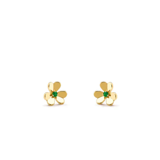 ¡®Moco¡¯FRIVOLE  FLOWER MALACHITE EARRINGS