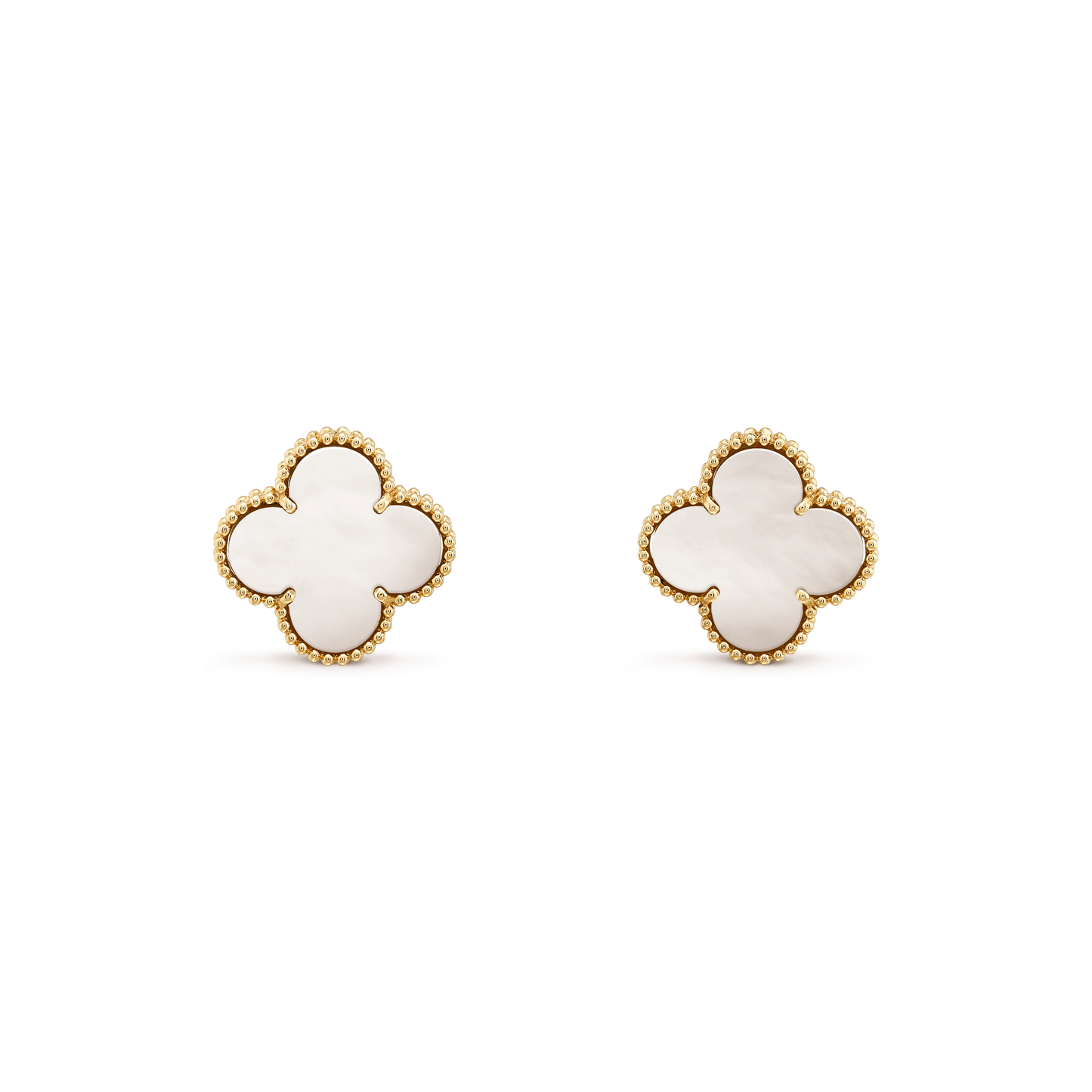 ¡®Moco¡¯CLOVER MINI GOLD EARRINGS