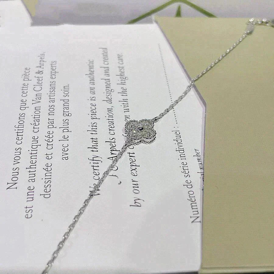 ¡®Moco¡¯CLOVER  SINGLE FLOWER BRACELET SILVER