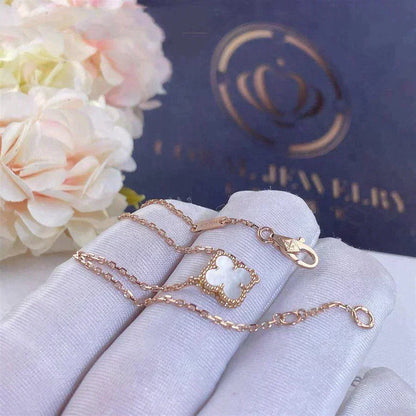 ¡®Moco¡¯CLOVER WHITE MOP SINGLE FLOWER BRACELET