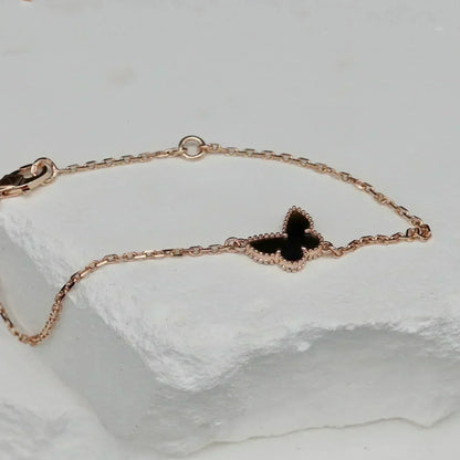 ¡®Moco¡¯BUTTERFLY ONYX  BUTTERFLY BRACELET