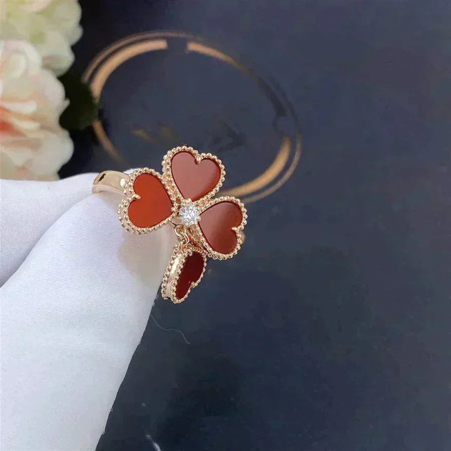 ¡®Moco¡¯SWEET CLOVER CARNELIAN RING
