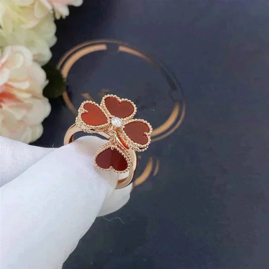 ¡®Moco¡¯SWEET CLOVER CARNELIAN RING