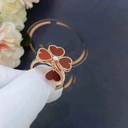 ¡®Moco¡¯SWEET CLOVER CARNELIAN RING