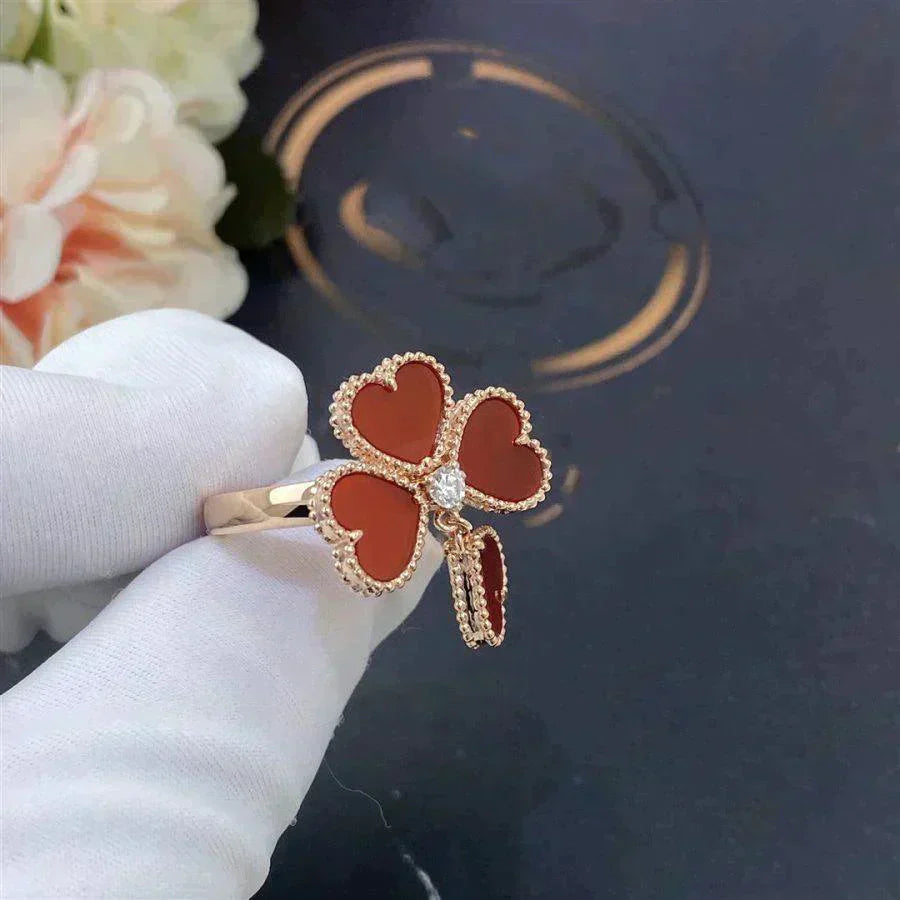 ¡®Moco¡¯SWEET CLOVER CARNELIAN RING