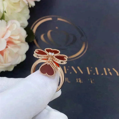 ¡®Moco¡¯SWEET CLOVER CARNELIAN RING