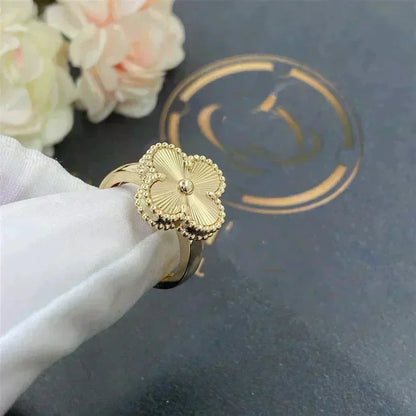 ¡®Moco¡¯CLOVER GOLD RING