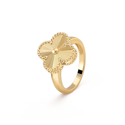 ¡®Moco¡¯CLOVER GOLD RING