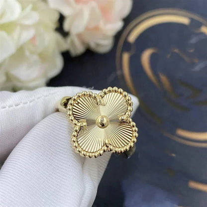 ¡®Moco¡¯CLOVER GOLD RING